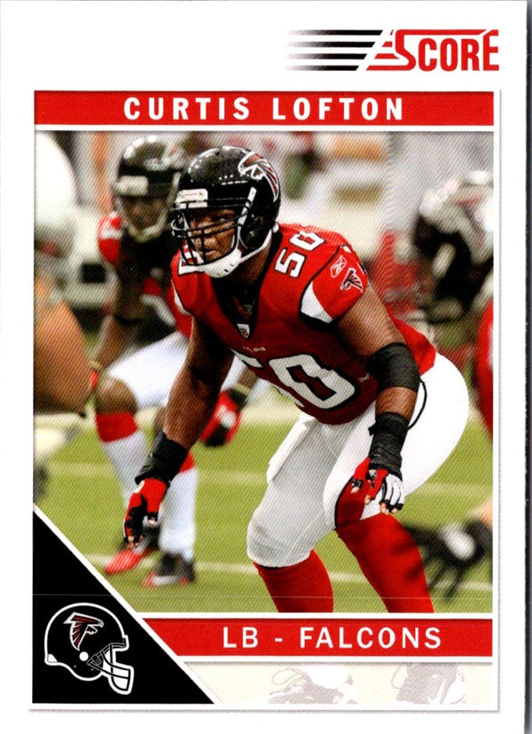 2011 Score Curtis Lofton #11