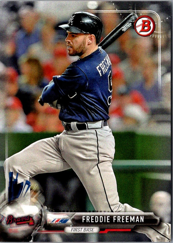 2017 Bowman Purple Freddie Freeman #44 /250