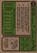 1974 Topps Willie Montanez