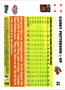 2007 Topps Opening Day Corey Patterson