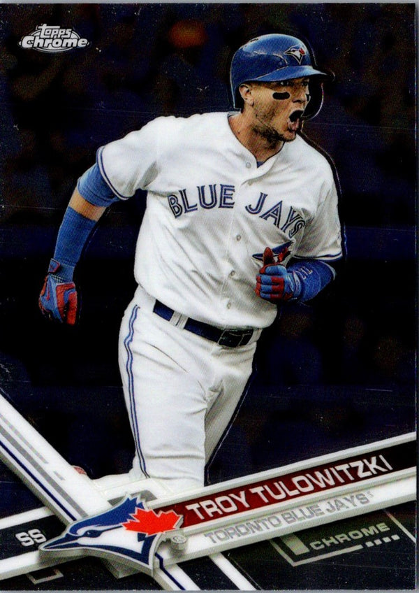 2017 Topps Chrome Troy Tulowitzki #198