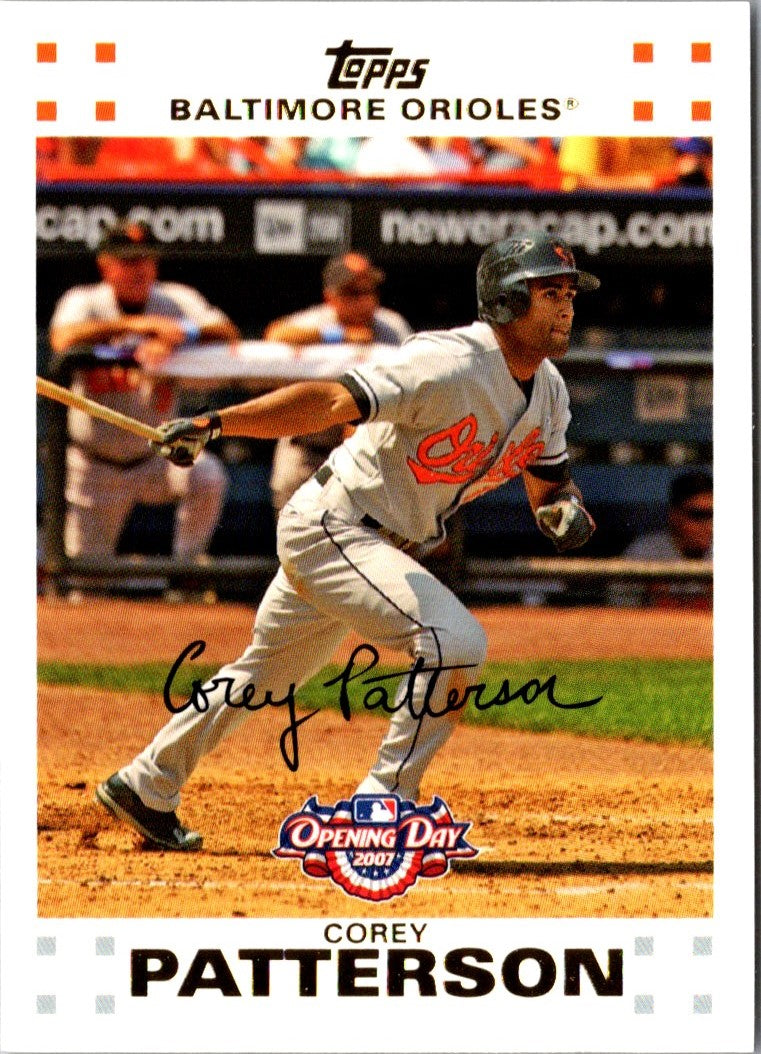 2007 Topps Opening Day Corey Patterson