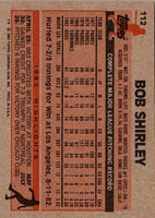 1983 Topps Bob Shirley #112 EX