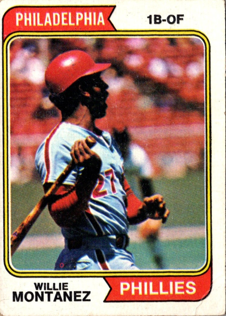 1974 Topps Willie Montanez