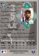1994 Leaf Limited Carl Everett