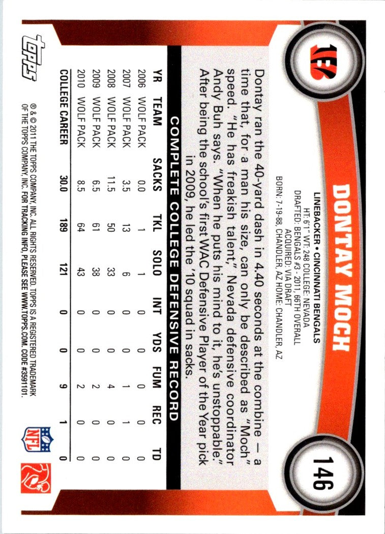 2011 Topps Dontay Moch