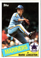 1985 Topps Mark Langston #625 Rookie