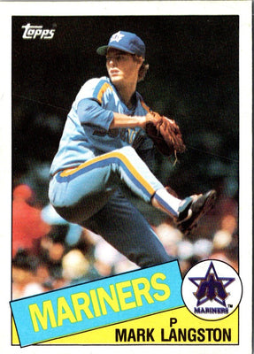 1985 Topps Mark Langston #625 Rookie