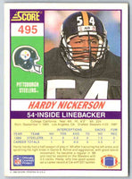 1990 Score Hardy Nickerson #495
