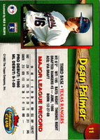 1993 Stadium Club Texas Rangers Dean Palmer #11