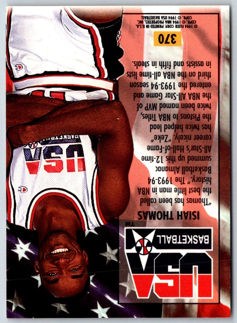 1993 Ultra Isiah Thomas