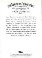 2010 Topps Allen & Ginter Hans Florine #128