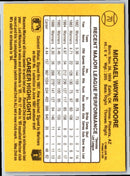 1986 Donruss Mike Moore