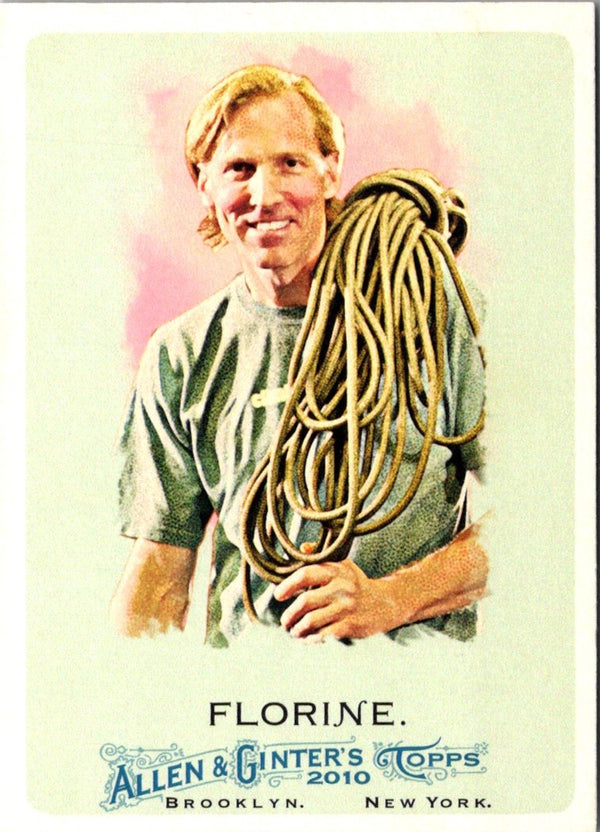 2010 Topps Allen & Ginter Hans Florine #128
