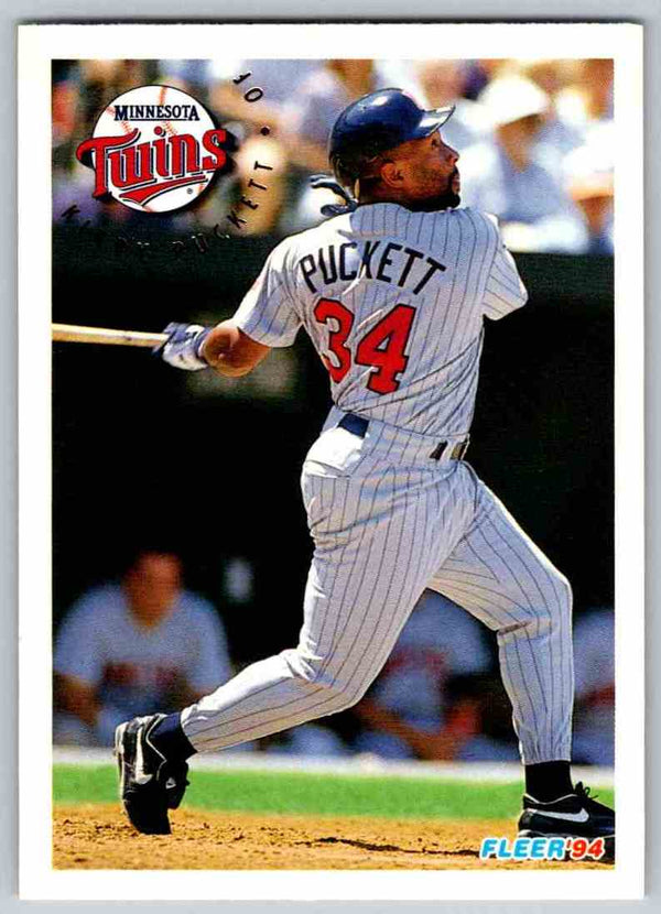 1994 Fleer Baseball Kirby Puckett #217