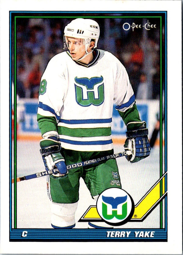 1991 O-Pee-Chee Terry Yake #169