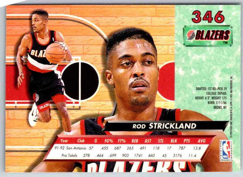 1992 Fleer Ultra Rod Strickland
