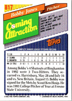 1993 Topps Gold Bobby Jones #817