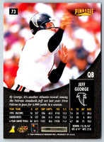 1996 Pinnacle Jeff George #73