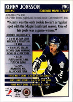 1995 Topps New to the Game Kenny Jonsson #9NG