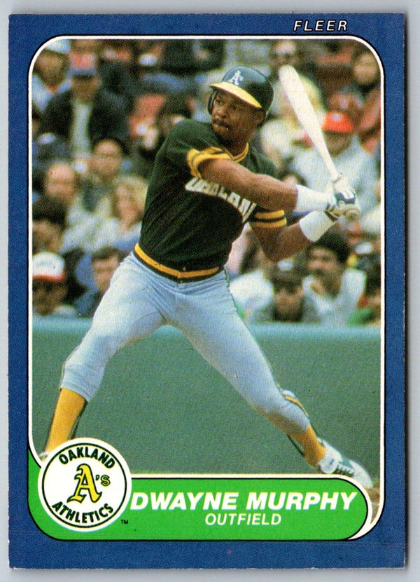 1986 Fleer Dwayne Murphy #428