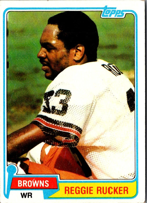 1981 Topps Reggie Rucker #9