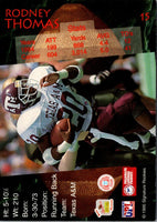 1995 Signature Rookies Auto-Phonex Rodney Thomas #15 /19000