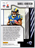 2019 Panini Darrell Henderson #27