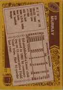 1986 Topps Ed Murray