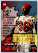 1997 Topps Stadium Club Football Merton Hanks
