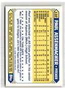 1987 Topps Tiffany Paul Assenmacher
