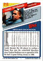 1993 Topps Candy Maldonado #213