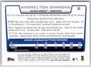 2012 Bowman Andrelton Simmons