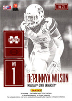 2016 Panini Contenders Draft Picks Game Day Tickets De'Runnya Wilson #23