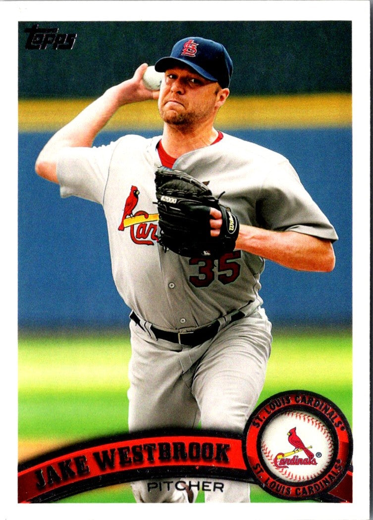 2011 Topps St. Louis Cardinals Jake Westbrook