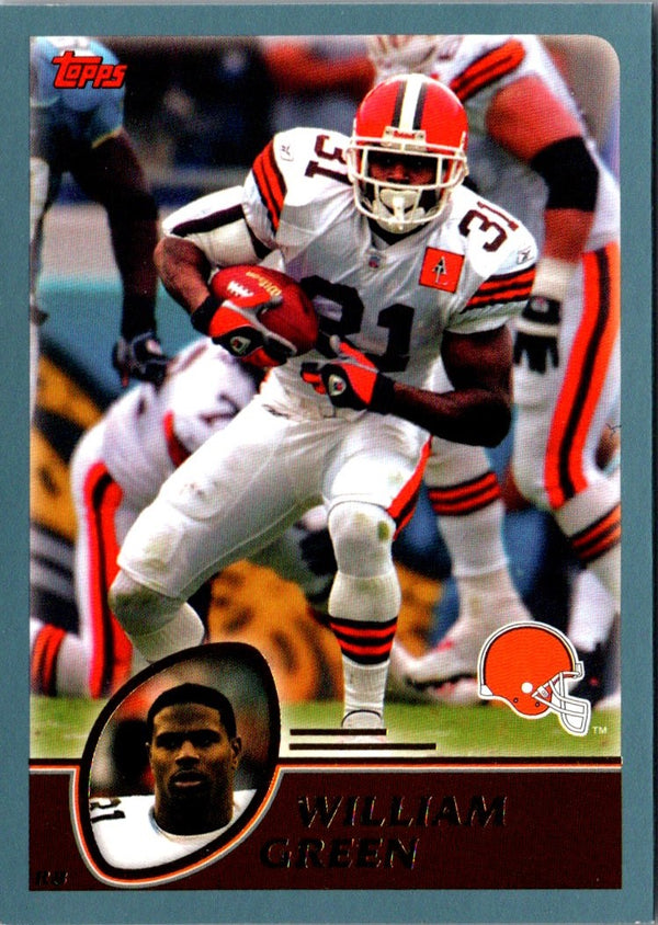 2003 Topps William Green #60