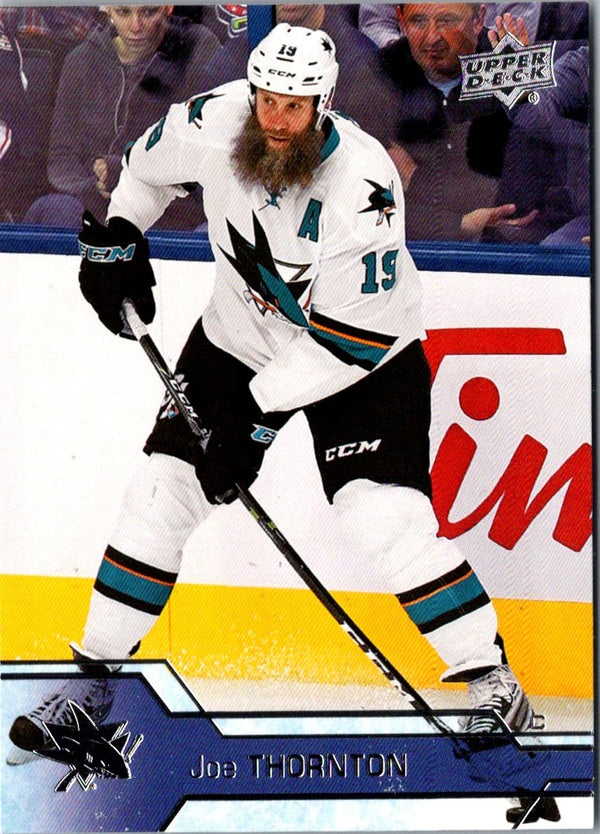 2017 Upper Deck Joe Thornton #403