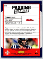 2017 Panini Contenders Draft Picks Passing Grades Chad Kelly #4