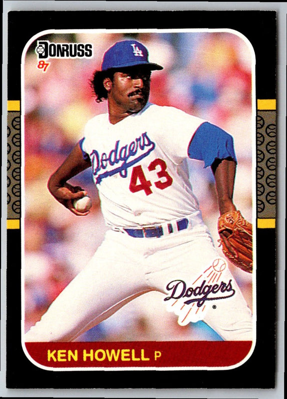 1986 Donruss Ken Howell #275