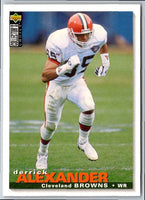 1995 Collector's Choice Player's Club Derrick Alexander #85
