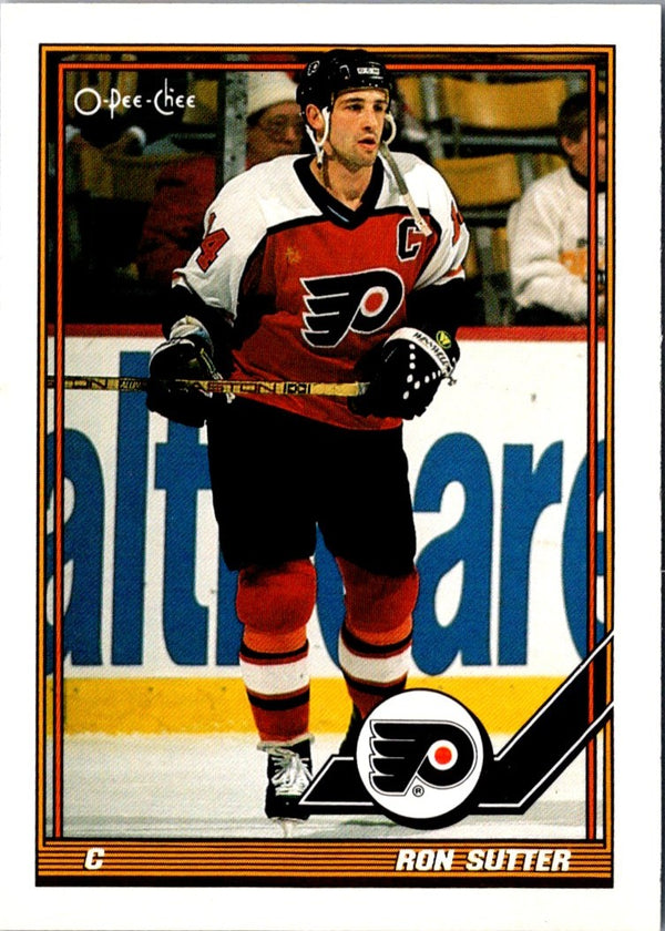 1991 O-Pee-Chee Ron Sutter #232