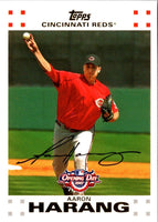 2007 Topps Opening Day Aaron Harang #128