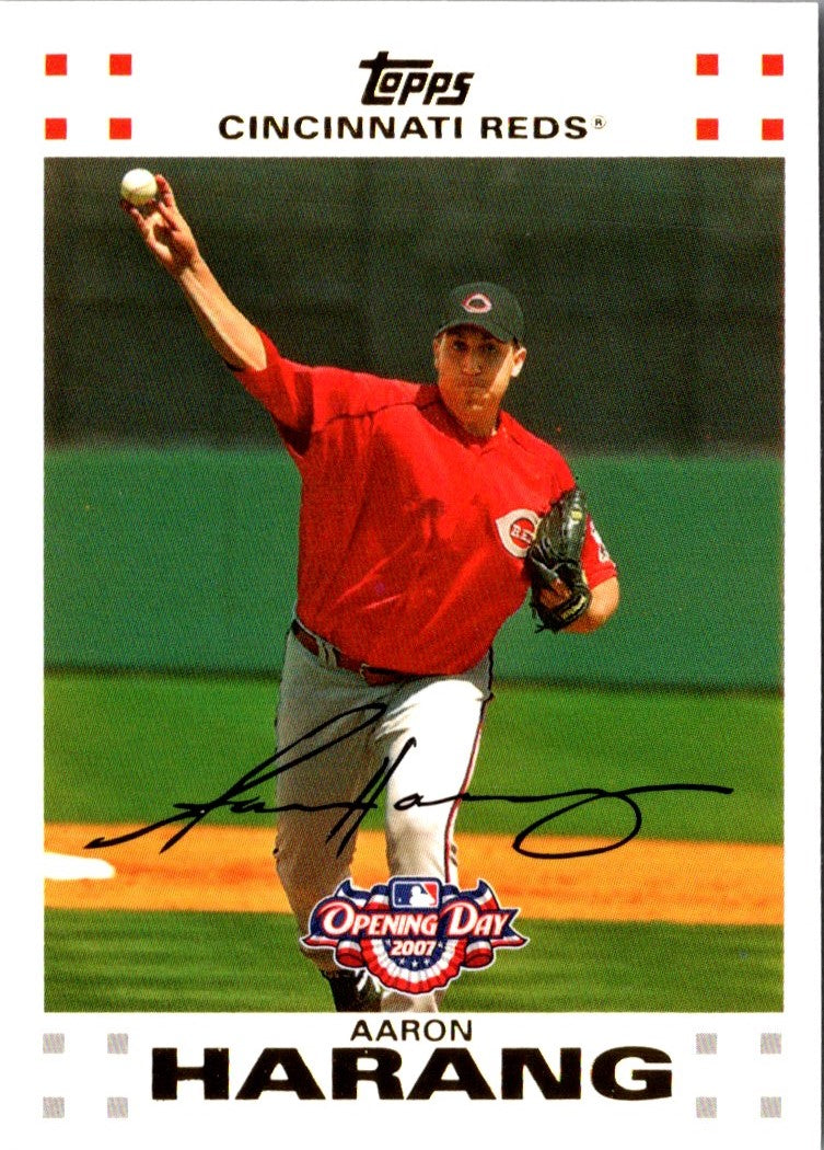 2007 Topps Opening Day Aaron Harang