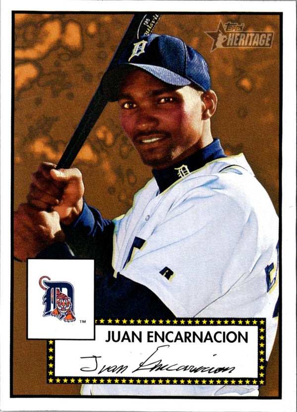 2001 Topps Heritage Juan Encarnacion #125