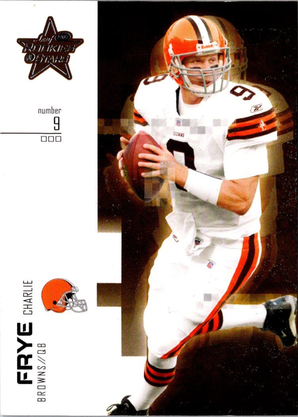2007 Leaf Rookies & Stars Charlie Frye #71