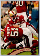 1997 Topps Stadium Club Football Merton Hanks