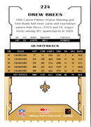 2006 Score Drew Brees