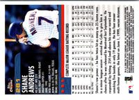 2000 Topps Shane Andrews #281
