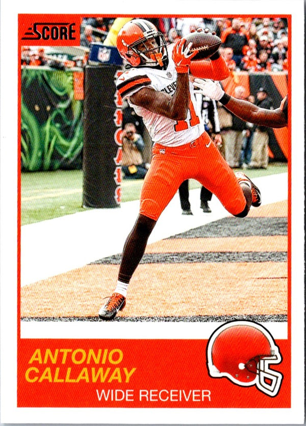 2019 Score Antonio Callaway #107