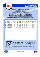 1991 Line Drive AA Scott Powers #468